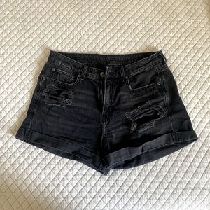 AEO Distressed Tomgirl Jean Shorts